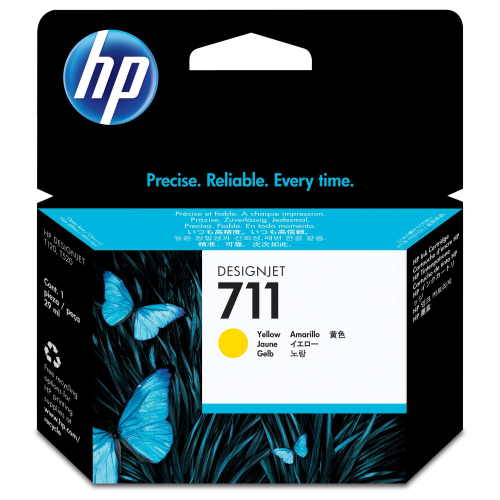 Hp - Cartuccia ink originale - 711 - Giallo - CZ132A - 29ml